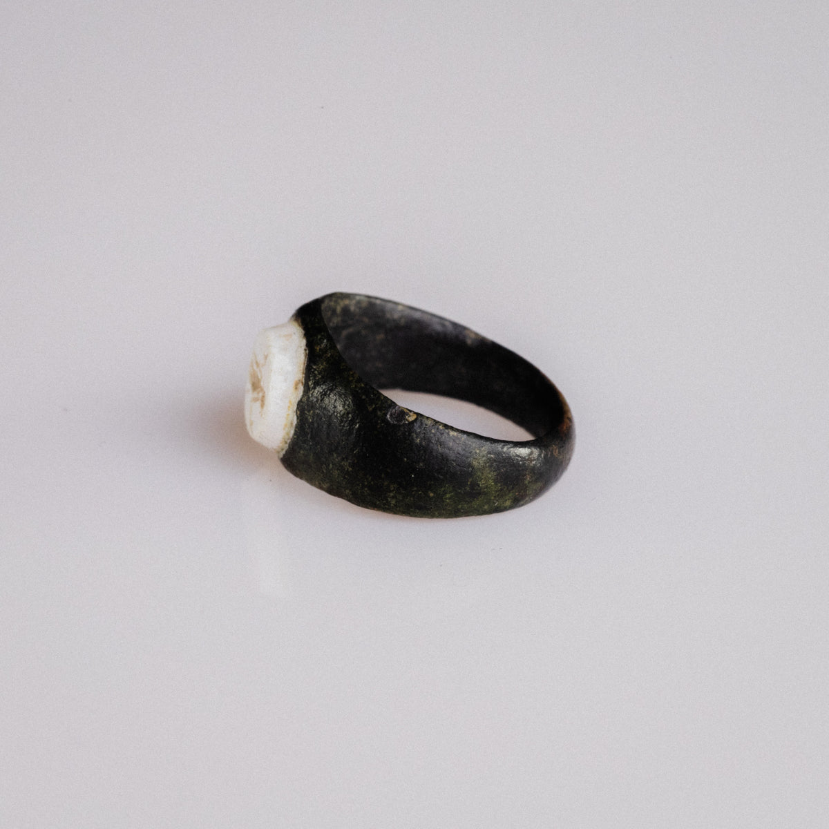 Roman Bronze Ring - 'Velthur' (1st–3rd c. CE) EU 44 / US 3