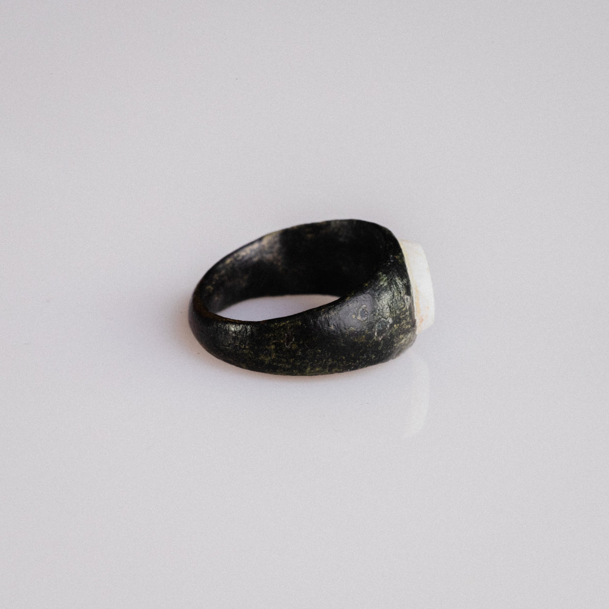Roman Bronze Ring - 'Velthur' (1st–3rd c. CE) EU 44 / US 3