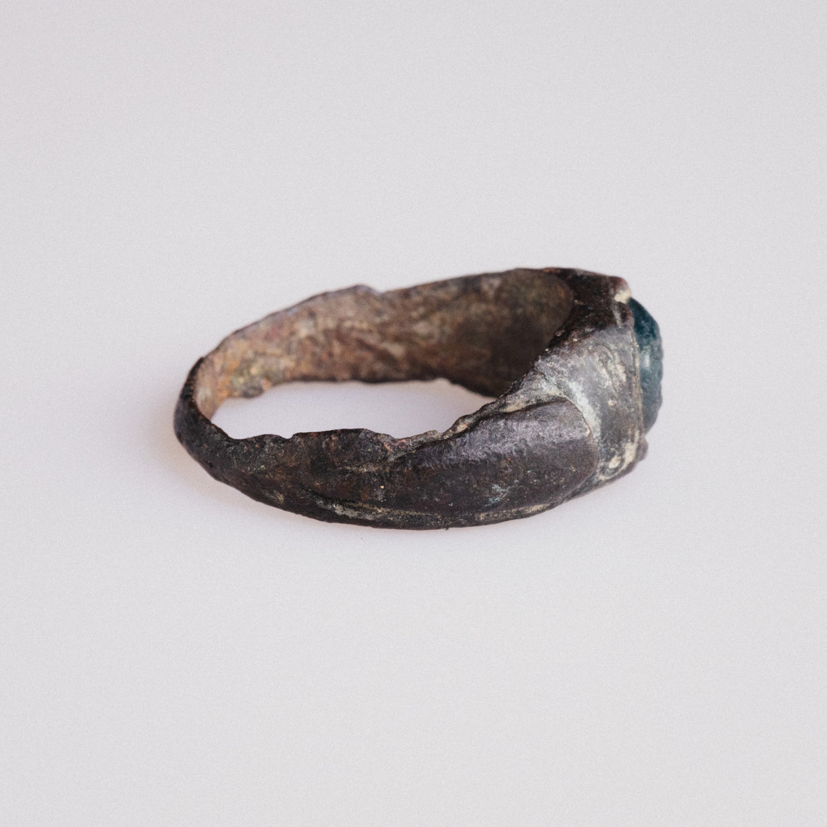 Roman Bronze Ring - 'Volusenus' (2nd–3rd c. CE) EU 59 / US 8.75