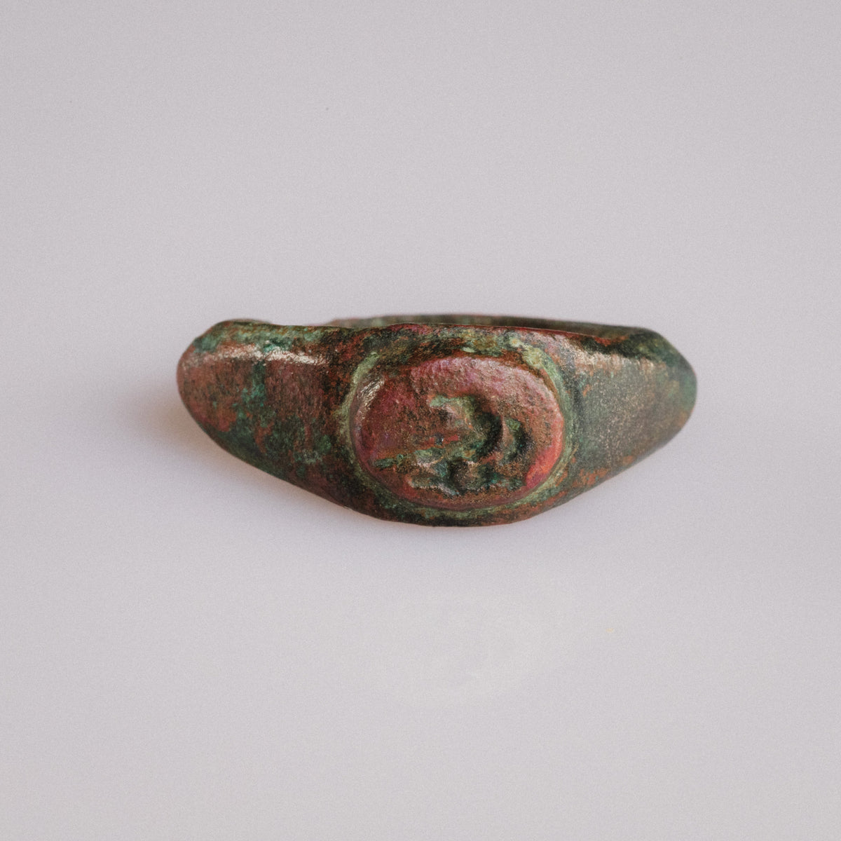 Roman Bronze Ring - 'Corvinus' (1st–3rd c. CE) EU 55 / US 7.25