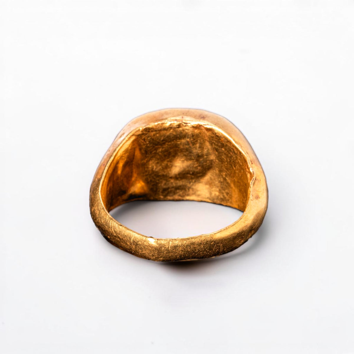 Roman Gold Intaglio Ring 'Fortuna Redux' (2nd-3rd c. AD) EU 51/US 5.75