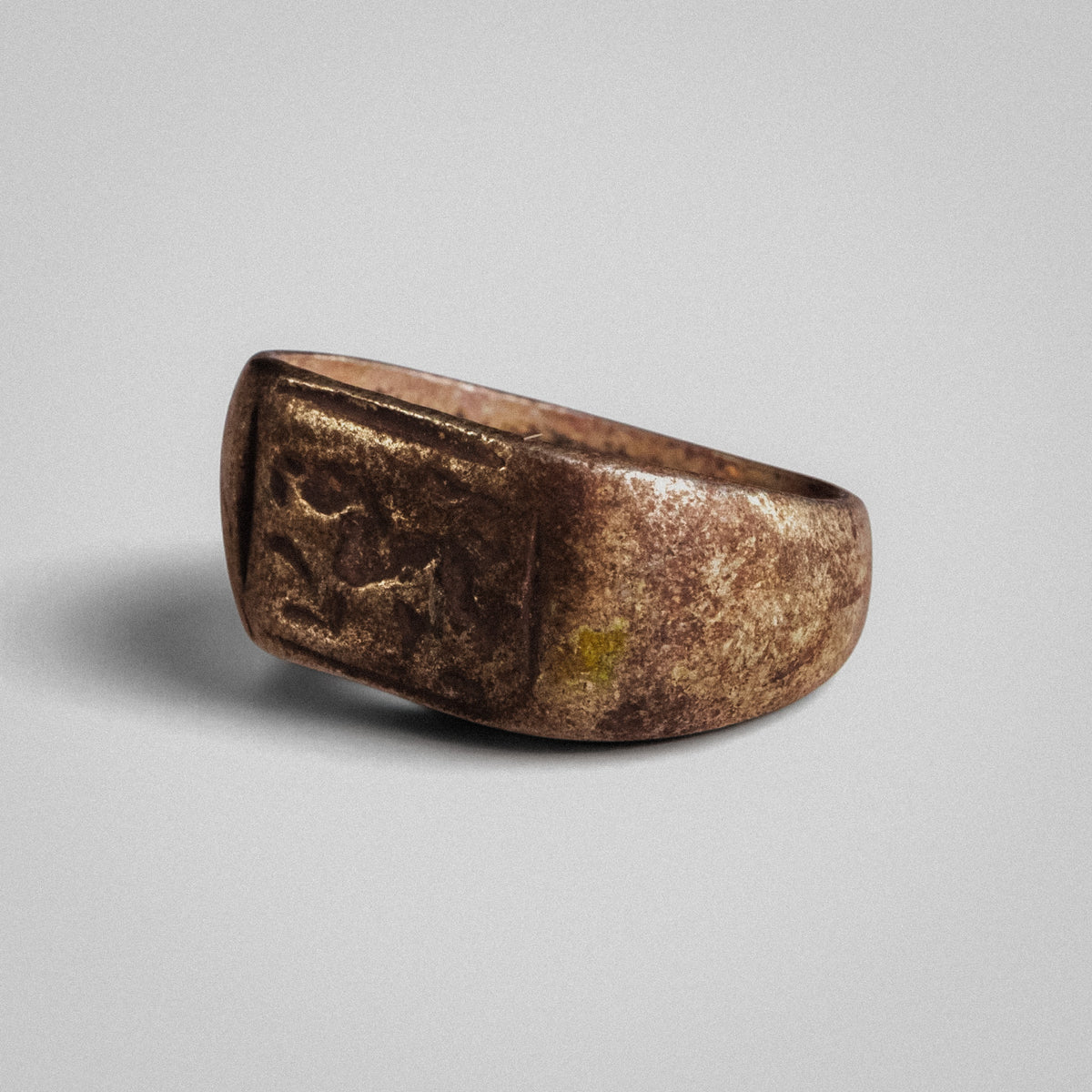 Roman Silver Ring - 'Leontia' (1st–3rd c. CE) EU 45 / US 3.25