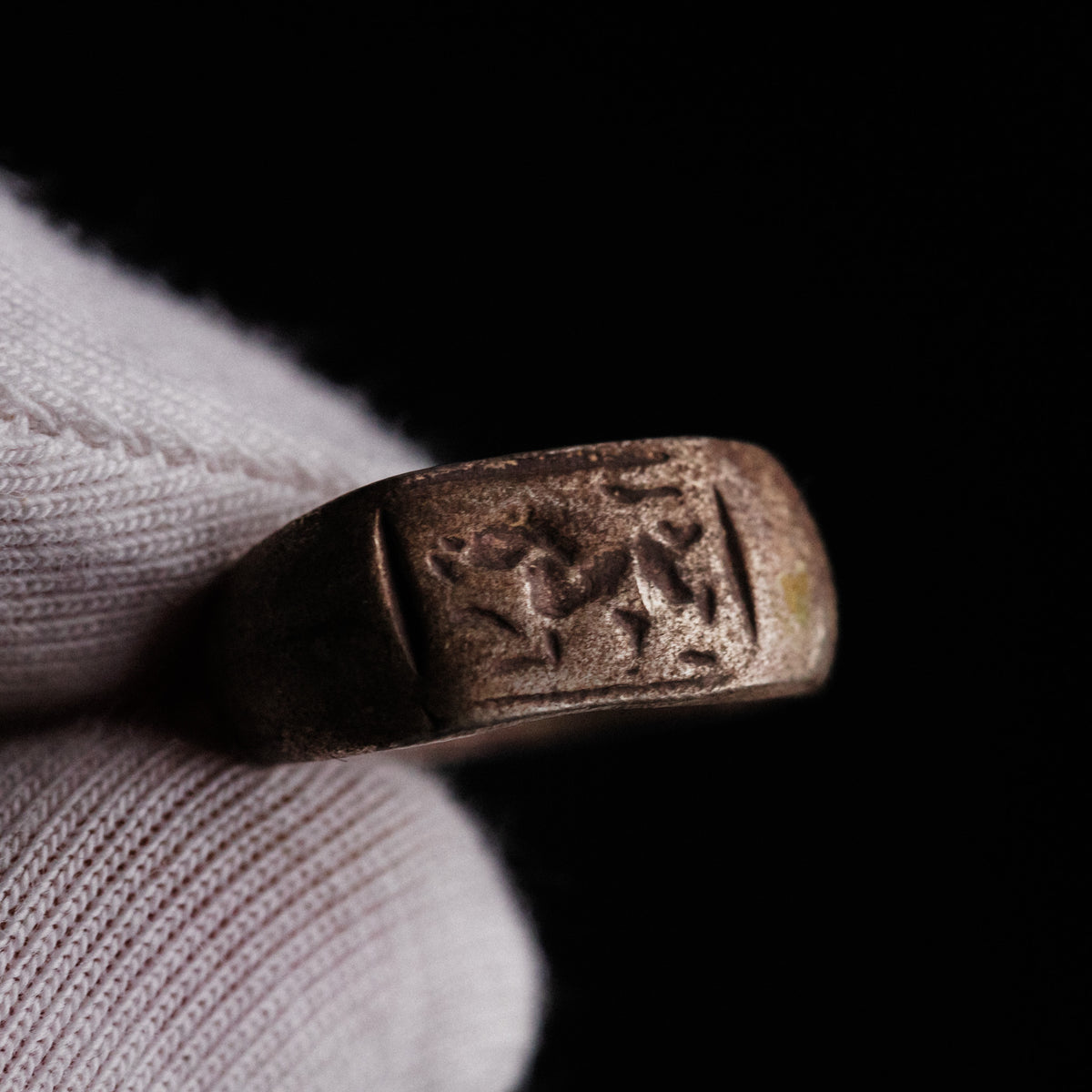 Roman Silver Ring - 'Leontia' (1st–3rd c. CE) EU 45 / US 3.25