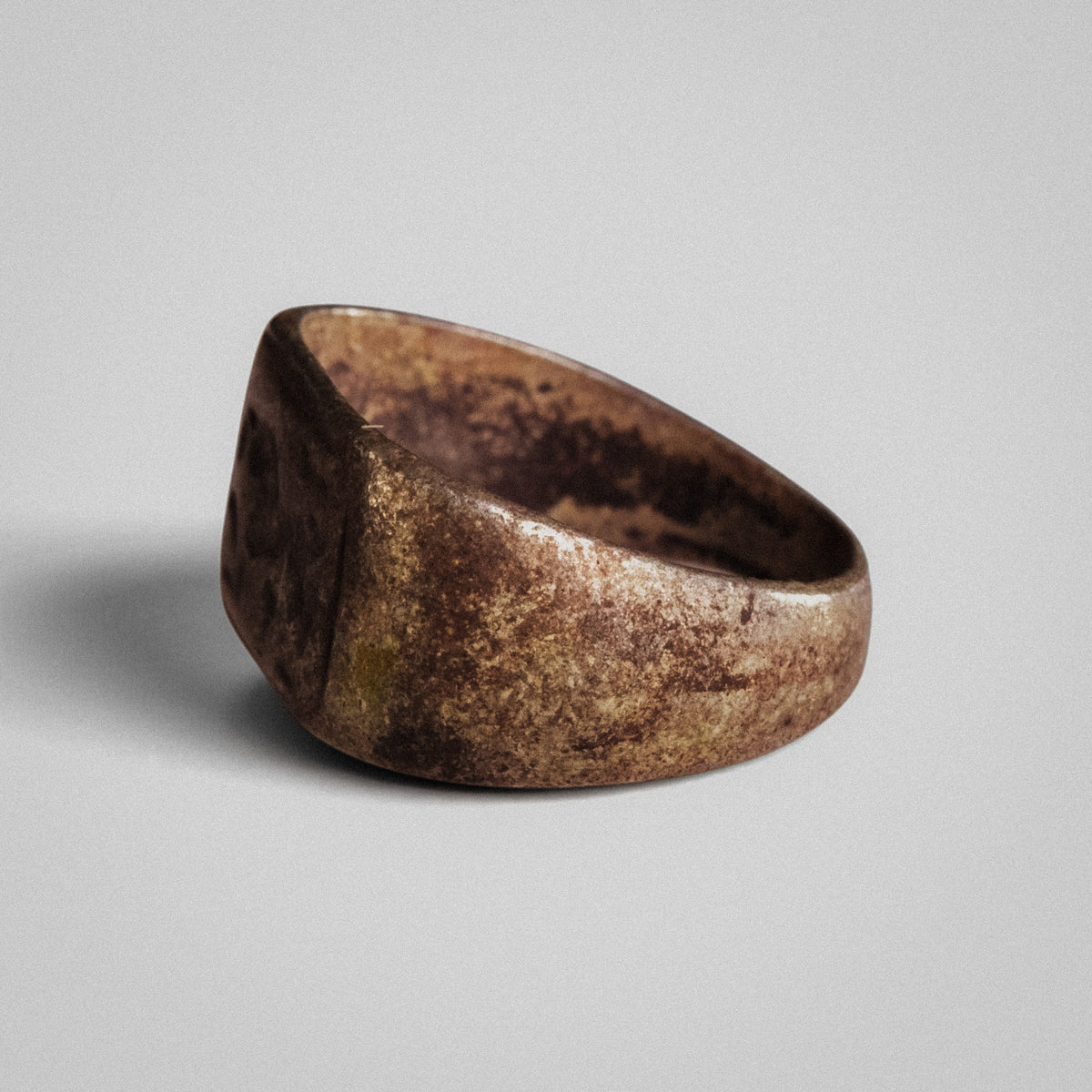 Roman Silver Ring - 'Leontia' (1st–3rd c. CE) EU 45 / US 3.25
