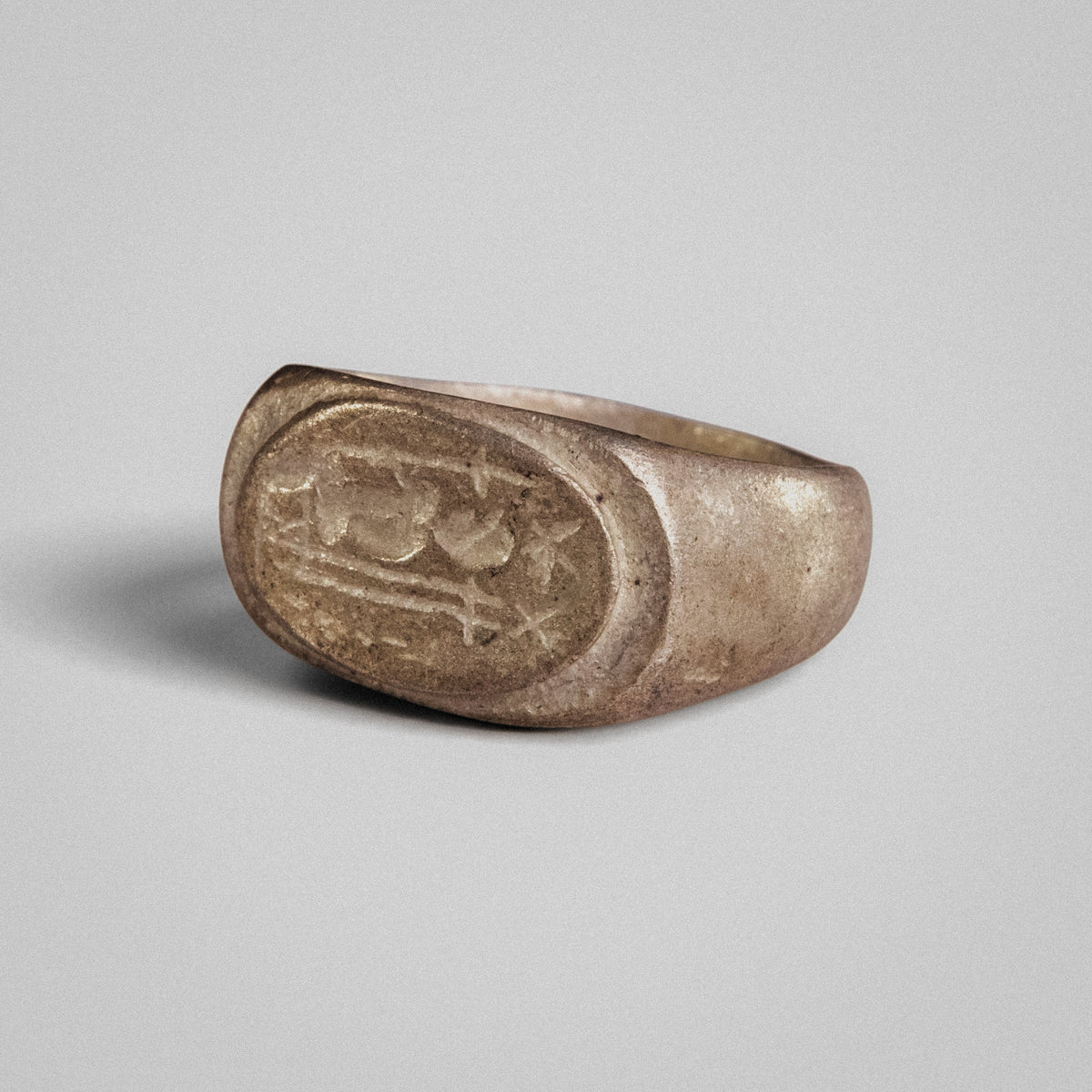 Roman Silver Ring - 'Solaris' (1st–3rd c. CE) EU 48 / US 4.5