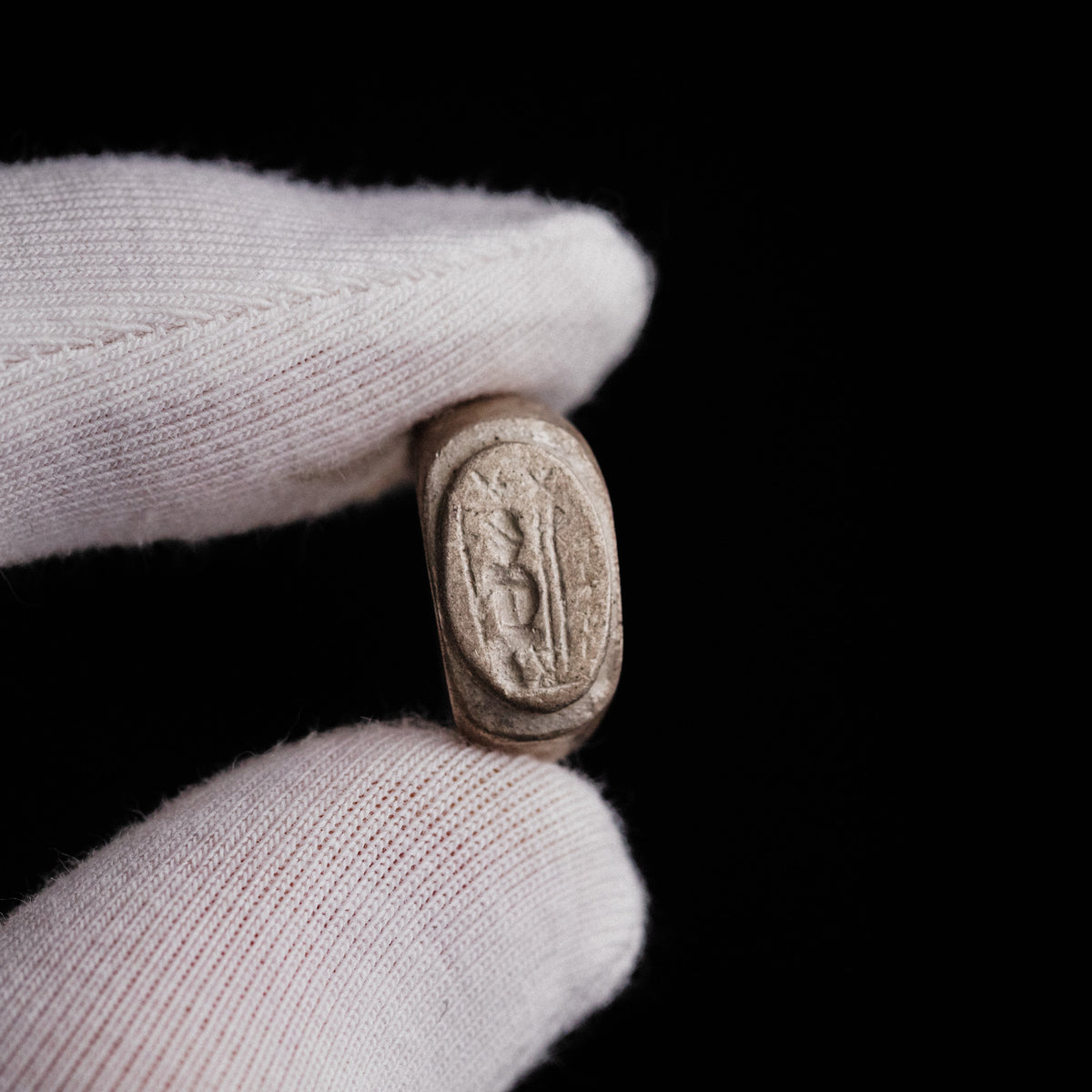 Roman Silver Ring - 'Solaris' (1st–3rd c. CE) EU 48 / US 4.5