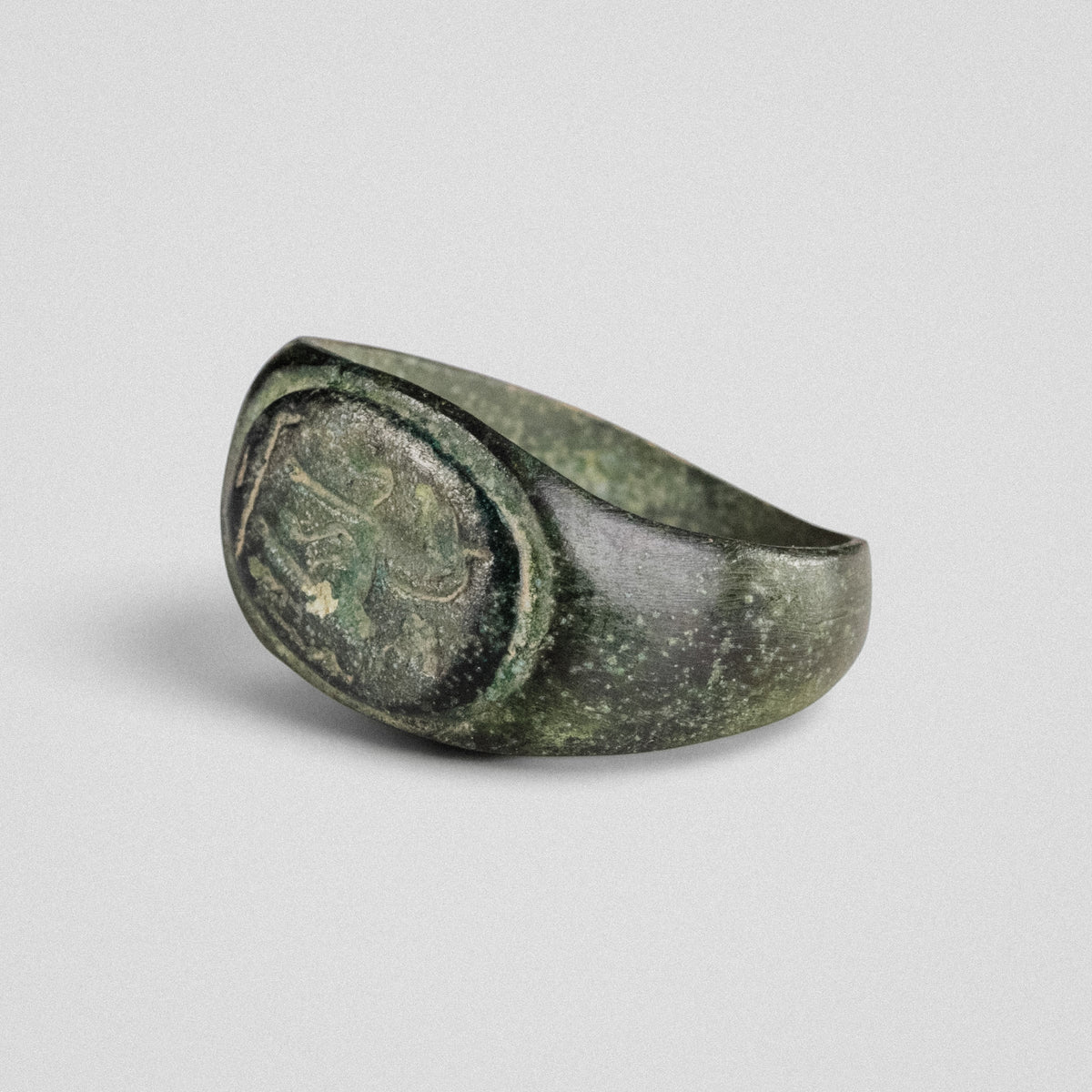 Roman Bronze Ring - 'Equinor' (1st–4th c. CE) EU 51 / US 5.5