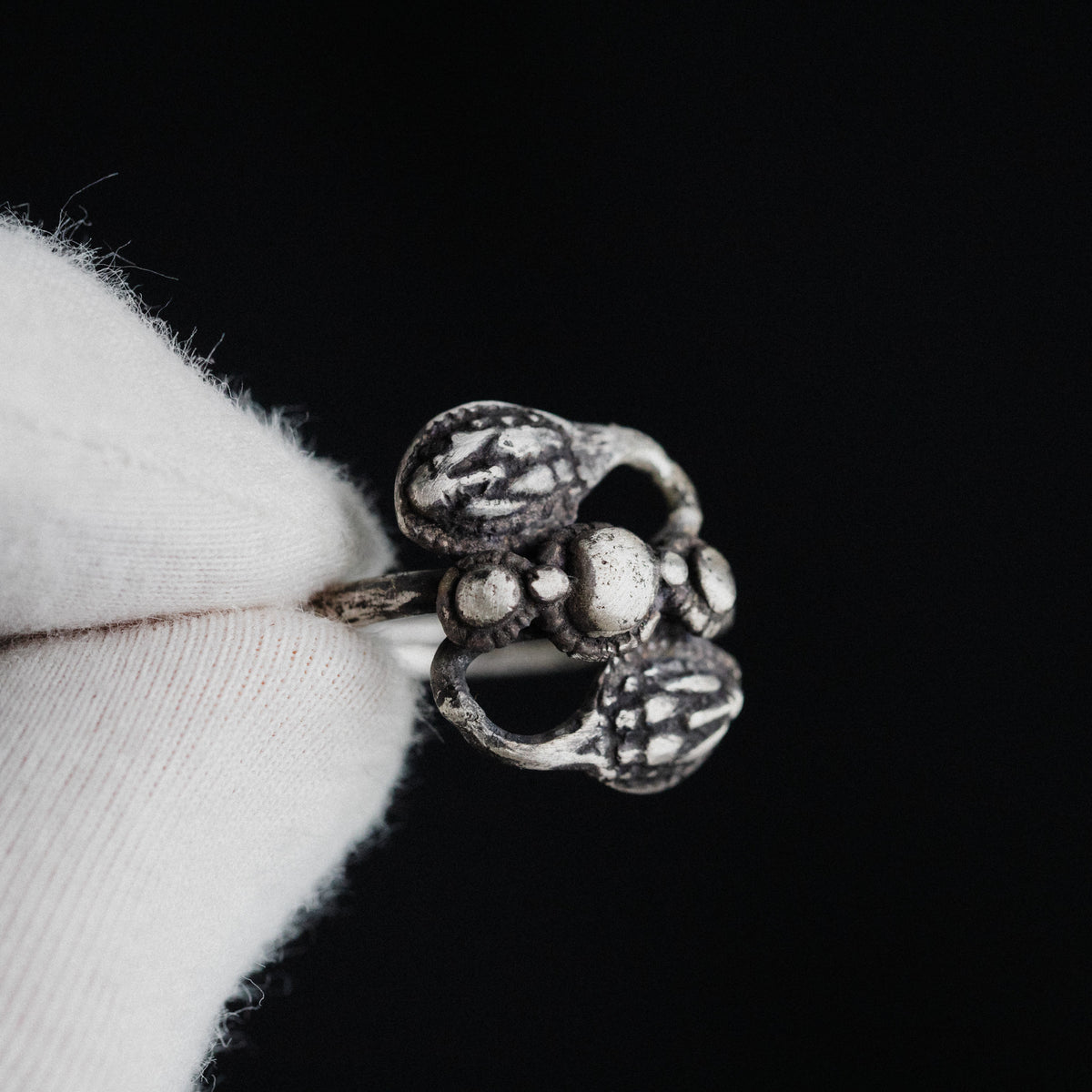 Roman Silver Ring - 'Ophidius' (1st c. BCE–1st c. CE) EU 55 / US 7.25
