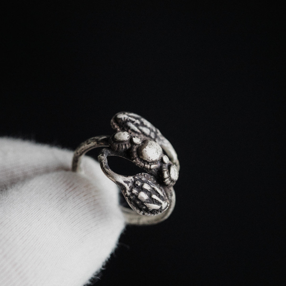 Roman Silver Ring - 'Ophidius' (1st c. BCE–1st c. CE) EU 55 / US 7.25