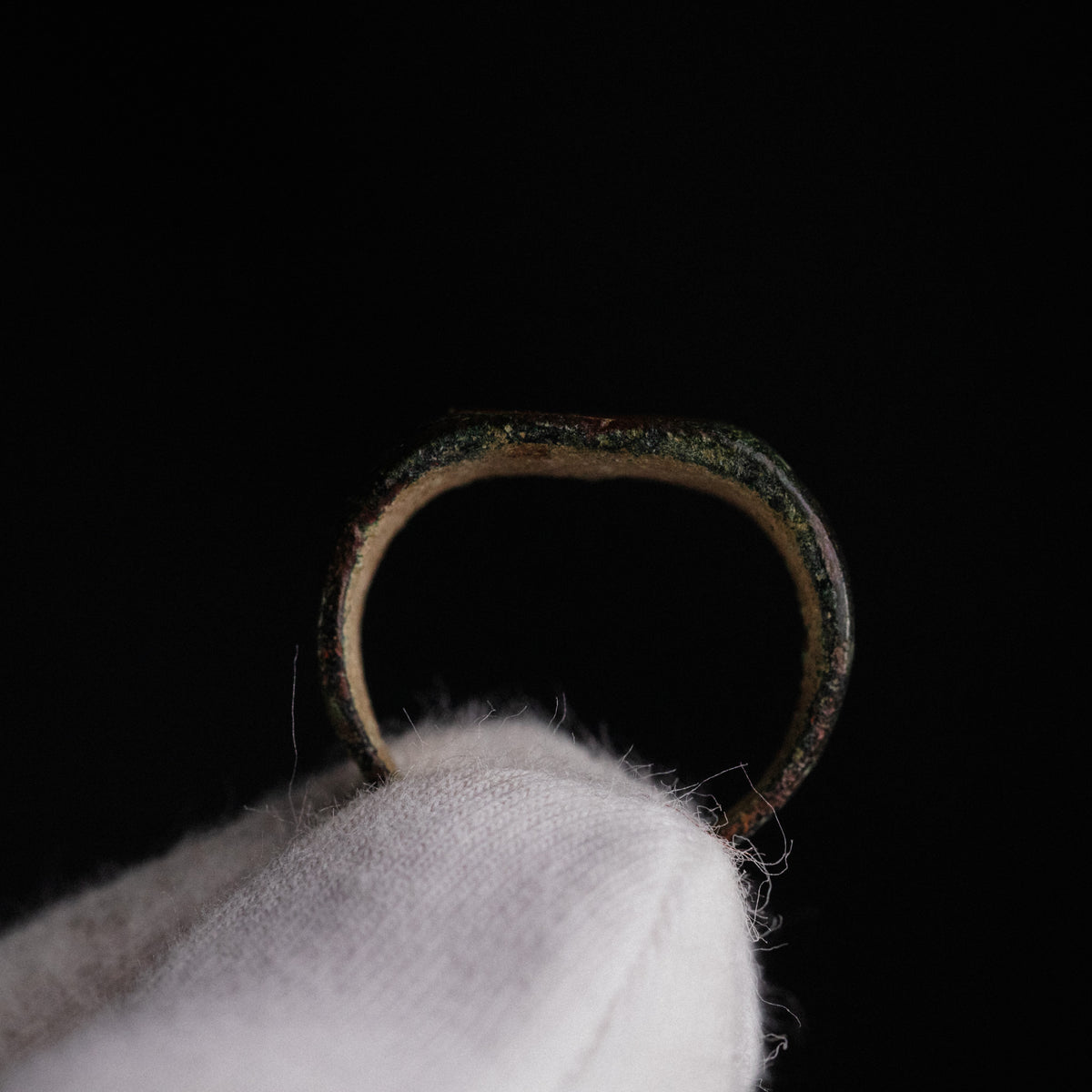 Roman Bronze Ring - 'Palmata' (2nd–3rd c. CE) EU 54 / US 7