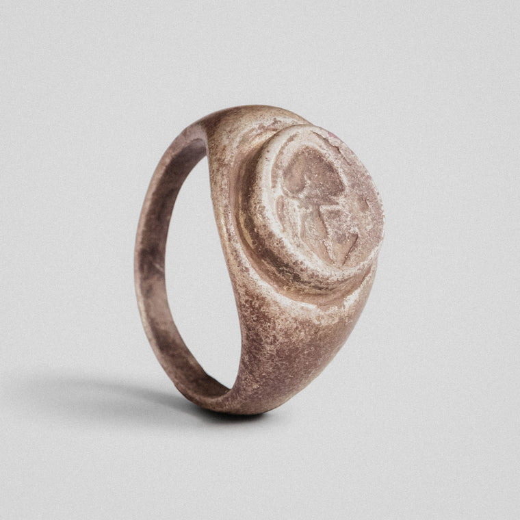 Roman Silver Ring - 'Galerius' (2nd–3rd c. CE) EU 55 / US 7.25