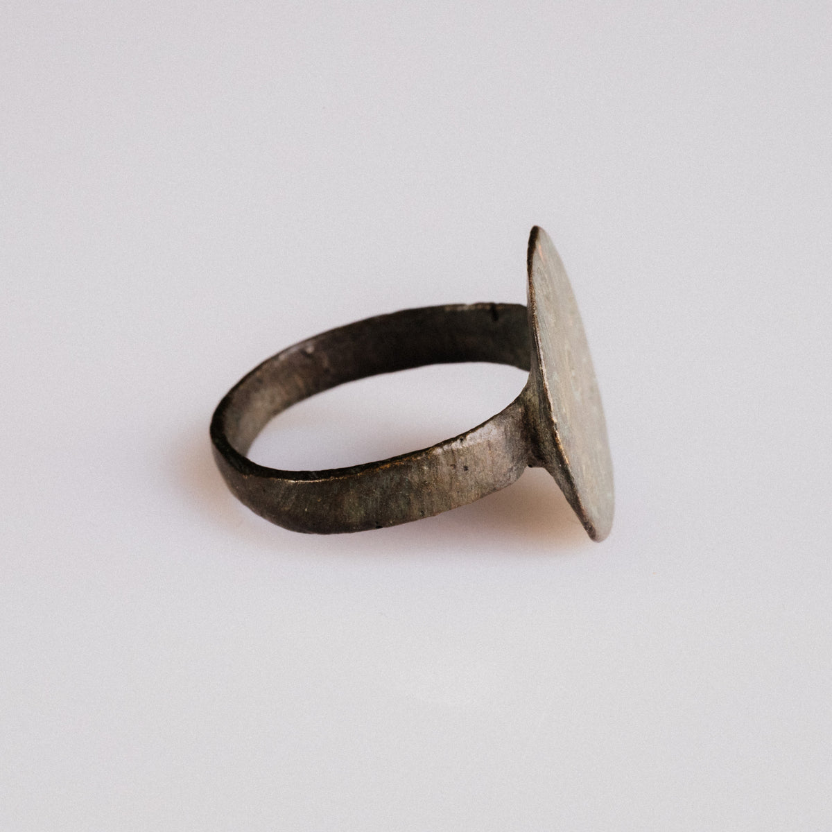 Medieval Bronze Ring - 'Rurik' (10th–14th c. CE) EU 52 / US 6