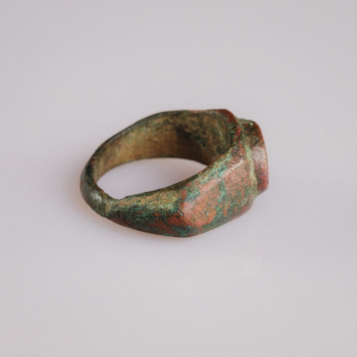 Roman Bronze Ring - 'Corvinus' (1st–3rd c. CE) EU 55 / US 7.25