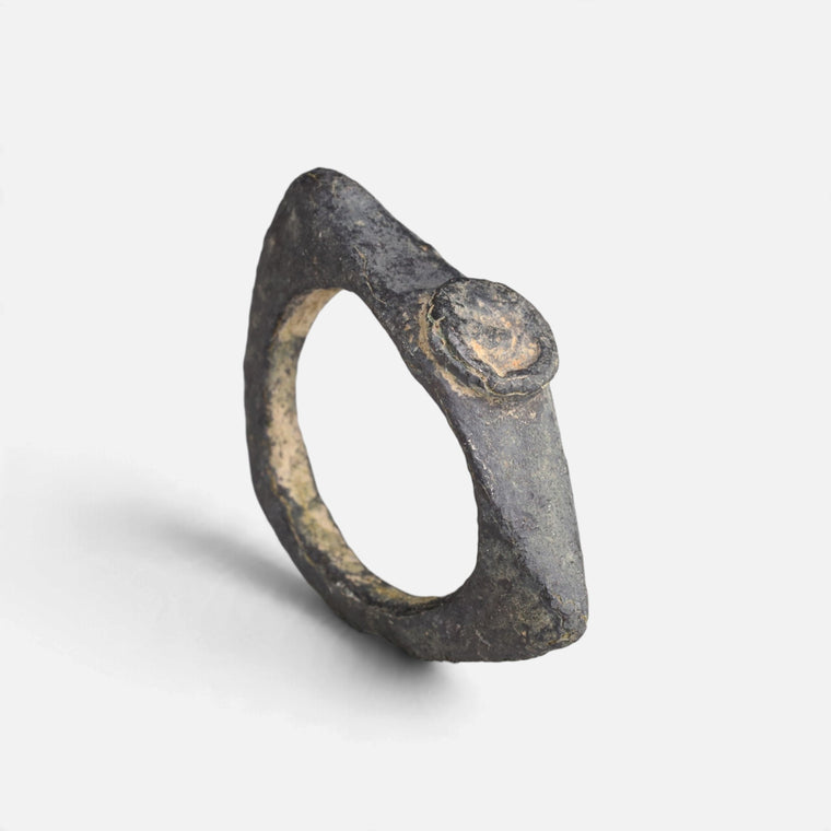Roman Bronze Ring - 'Equidus'