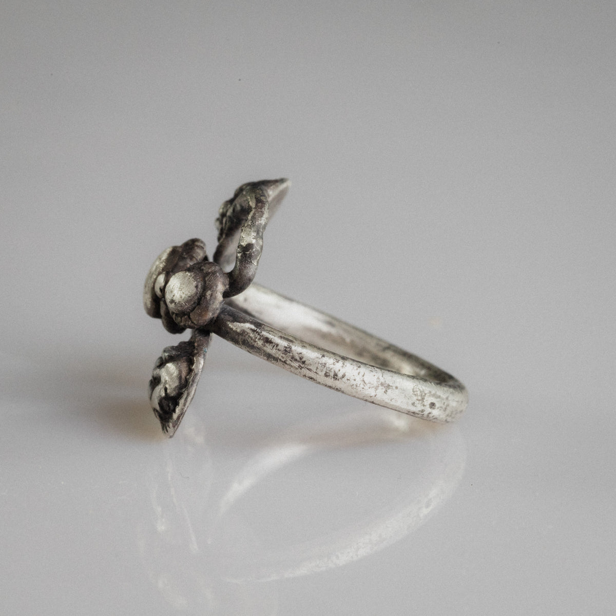 Roman Silver Ring - 'Ophidius' (1st c. BCE–1st c. CE) EU 55 / US 7.25