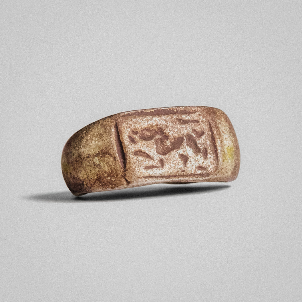 Roman Silver Ring - 'Leontia' (1st–3rd c. CE) EU 45 / US 3.25