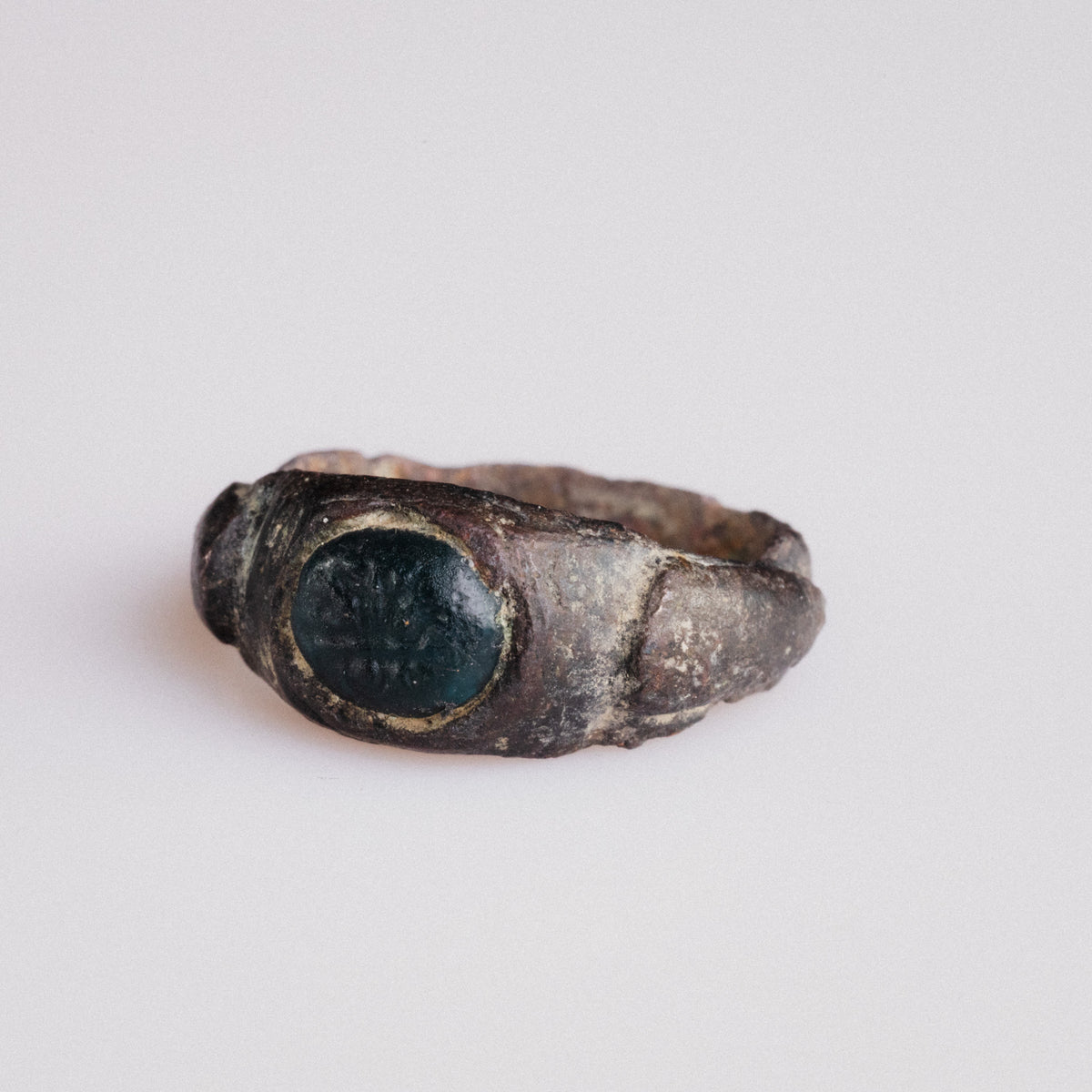 Roman Bronze Ring - 'Volusenus' (2nd–3rd c. CE) EU 59 / US 8.75